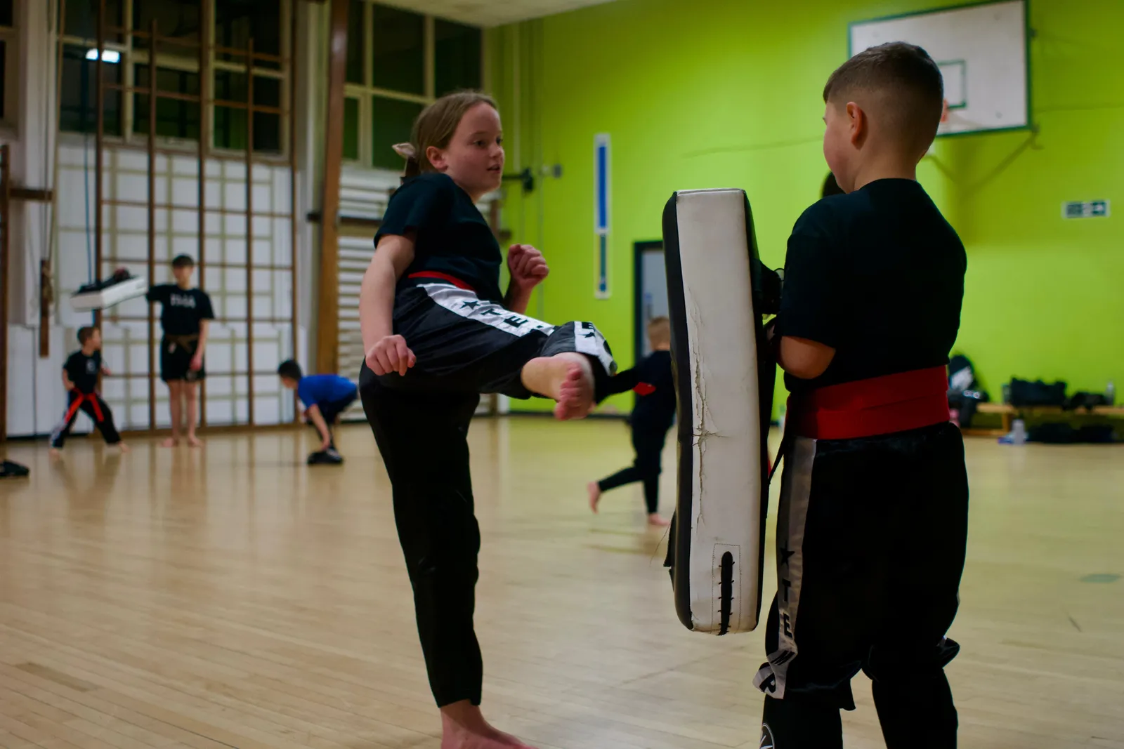 Training at Oldham
