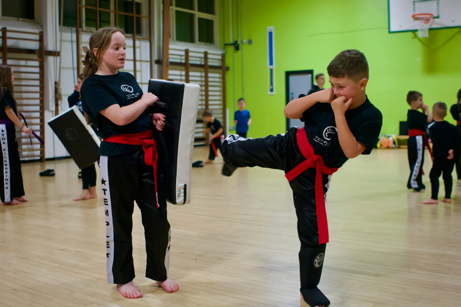 Training at Didsbury