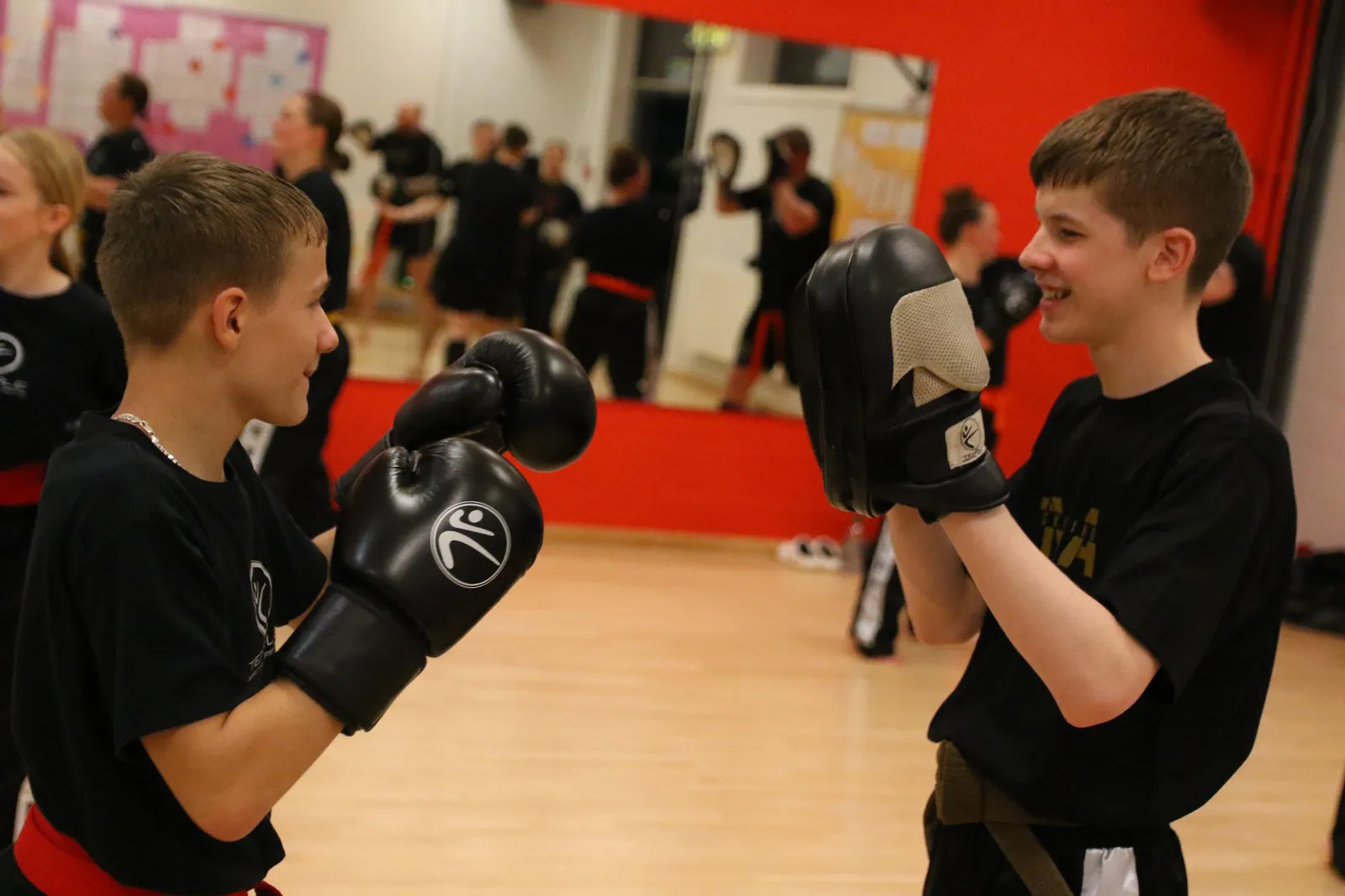 Training at Denton