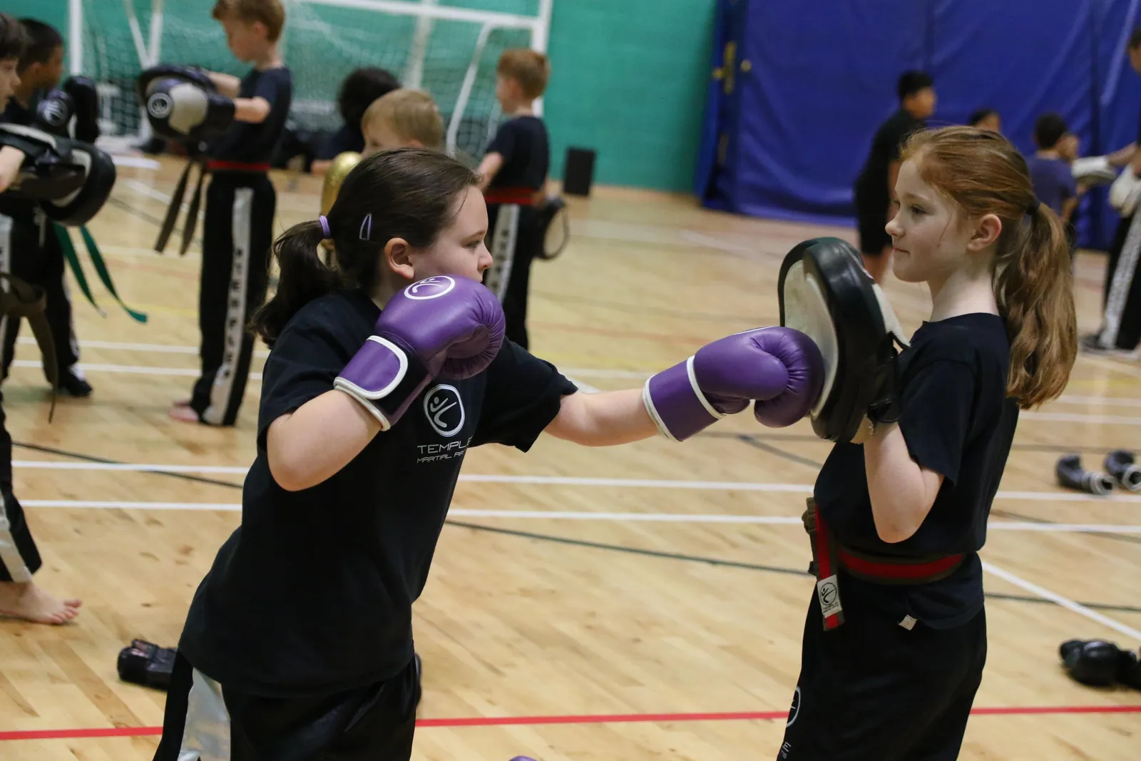 Training at Denton